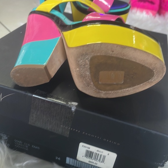 Giuseppe Zanotti Patent Leather Wedges - Picture 11 of 13